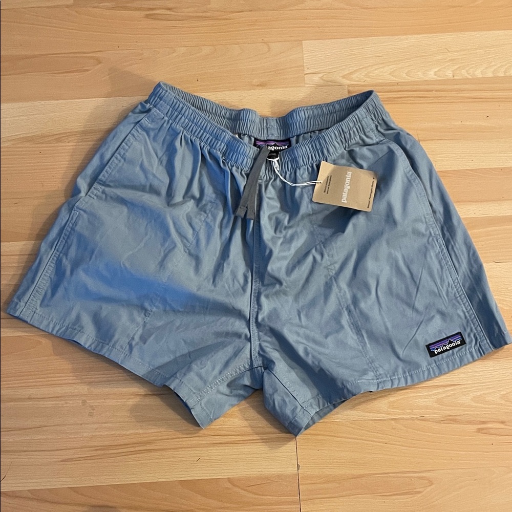 Patagonia Blue Athletic Shorts